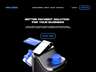 3D Animation, Landing Page Design Ui For Payments Solutions 3d animation designer landing motion graphics page site ui ux website