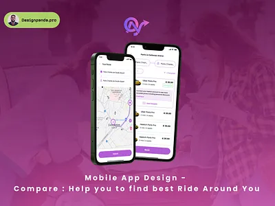 Compare Best Price for ride between different car booking apps android apps best price car booking creative figma graphic design ios mobile mobile app modern new prototype ued ui user ux wireframes