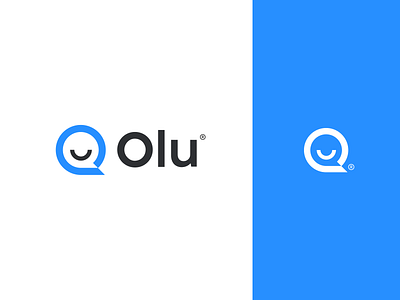 Olu Logo Design branding chat chat bubble chatting communication connection conversation conversational dribbble e commerce graphicdesign icon identity logo logodesign logotype message symbol talk technology