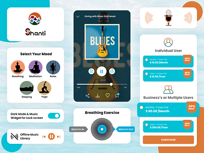 Music app audio app graphic design mobile ui mobile ui design muci app subscriptions music app offline music app sound track app ui ux