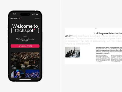 Website Design for Software Development Company 3d branding design graphic design illustration logo saas ui ux webdesign