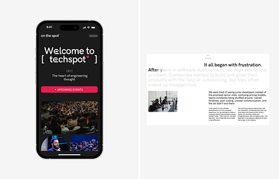 Website Design for Software Development Company 3d branding design graphic design illustration logo saas ui ux webdesign