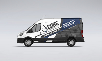 CORE PLUMBING SOLUTION I Creative Wrap car wrap creative wrap vehicle wrap