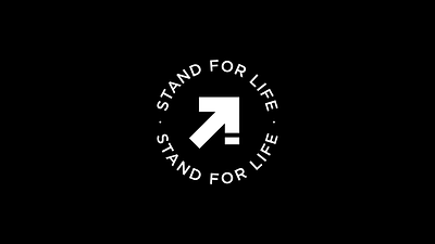 Stand for Life - Logo Animation 2 animation branding logo motion graphics vector