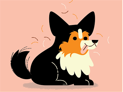 Corgis animal childrens book corgi cute design dog illustration illustrator pets puppy vector
