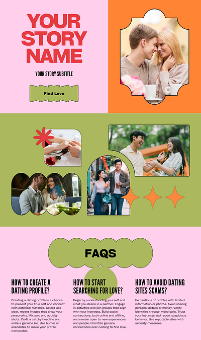 Dating Blog Post Example branding