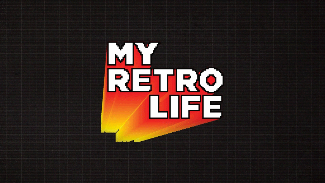 My Retro Life - Animation animation logo motion graphics retro