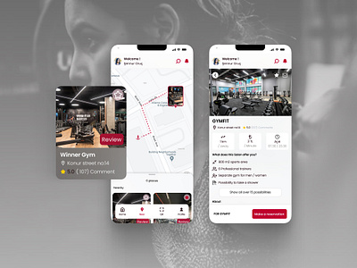 📲 GetFit-Card ui