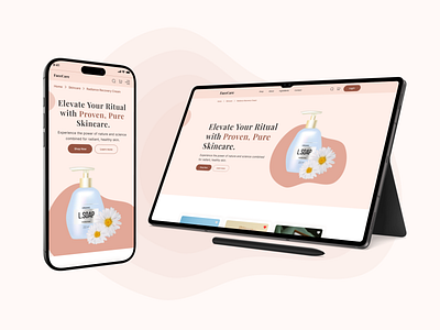 Product Details Page UI Design figma landing page logo mobile view website mockup design product details page ui uiux user experience design user interface design ux
