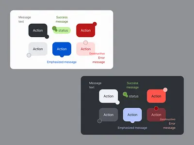 Color rule 4 color dark mode design system foundation light mode simple ui