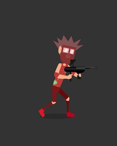 Animated Shooter Game Characters | Microlearning Motion Graphics 2d animation animation app design character animation character design design graphic design illustration mobile animation mobile design motion design motion graphics svg svg animation svgator ui ui ux user interface vector animation web design