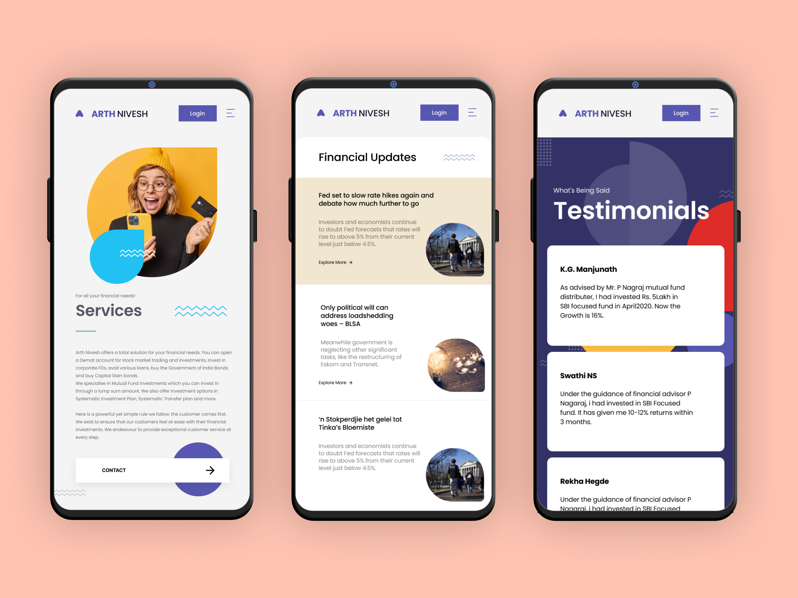 Mobile UI Design Concept mobile ui ui