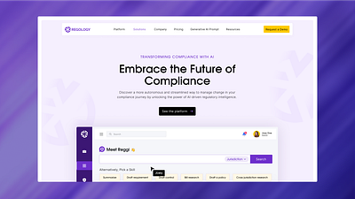 Modernizing enterprise website for a global AI compliance leader