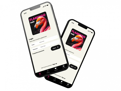Salon Booking App Mobile, UX/UI Design saloon booking app uiux design