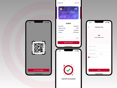 📲 GetFit – Payment ui