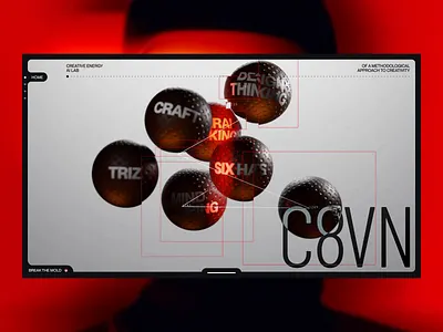 Landing Page for an AI-Powered Creative Assistant ai brand ai brand identity ai landing page ai platform ai tool ai website animation landing page web design