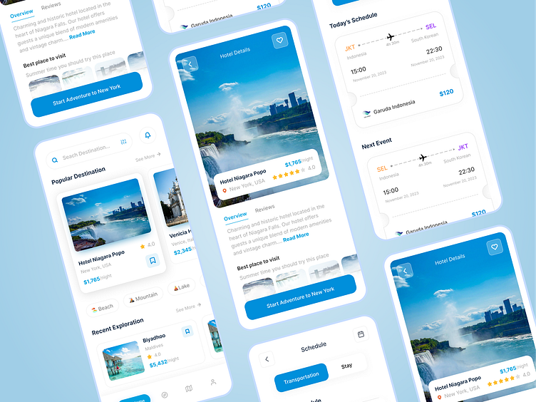 TripTastic - Light by Saftrn on Dribbble