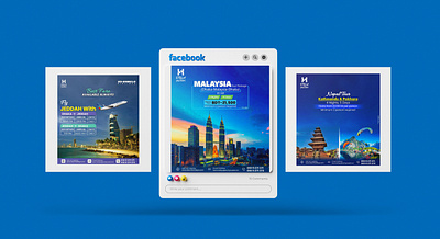 Travel Social Media Poster branding graphic design logo