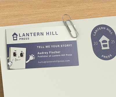 LANTERN HILL PRESS — BOOK PUBLISHERS branding graphic design logo