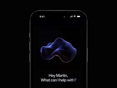 AI Chat - Shape exploration ai chat animation design mobile motion ui