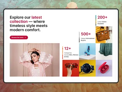 Product Highlight UI with Style Metrics & Featured awesome branding creative creative ui design ecommerce graphic design hero section inspirational section ui ui ui ux ui design ux website