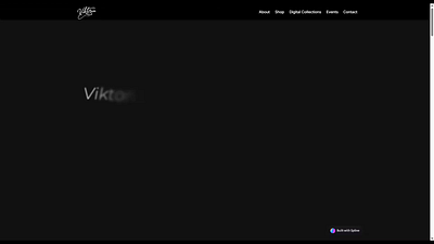 Viktoria Blank Portfolio Concept – Built in Framer branding design figma framer framer developer marketing website saas ui website website development