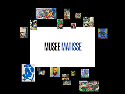 THE MATISSE MUSEUM — redesign concept animation design ui ux web