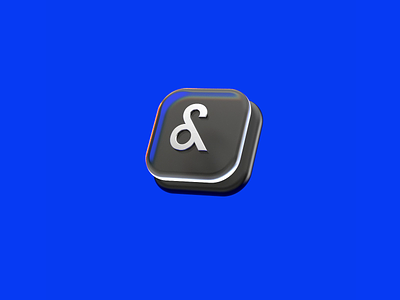 Amp 3d amp animation app brand design branding button cinema4d design design studion glass icon identity logo mark redshift service symbol ui ux