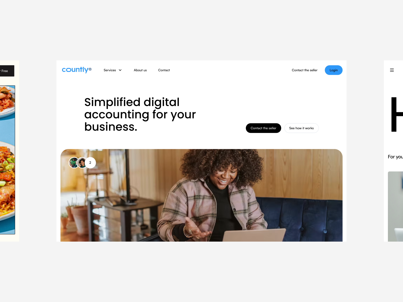 Example of Landing Page