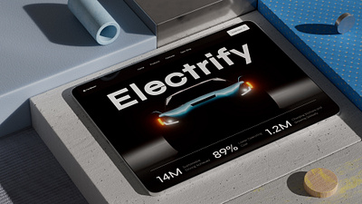 ⚡ Electrify the Future! Electric Car Landing Page UI animation cleanui dailyui darkui designcommunity designinspiration designservices electric electriccar electriccarlandingpage electrify interactiondesign landingpage landingpageui productdesign shopify swan design agency uidesign uiinspiration websitedesign