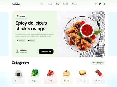 Discover Delicious Recipes food delivery food making course food recipes graphic design mobile ui recipes app recipes mobile ui ui ui ux