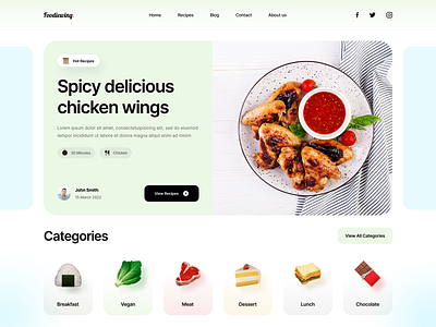 Discover Delicious Recipes food delivery food making course food recipes graphic design mobile ui recipes app recipes mobile ui ui ui ux