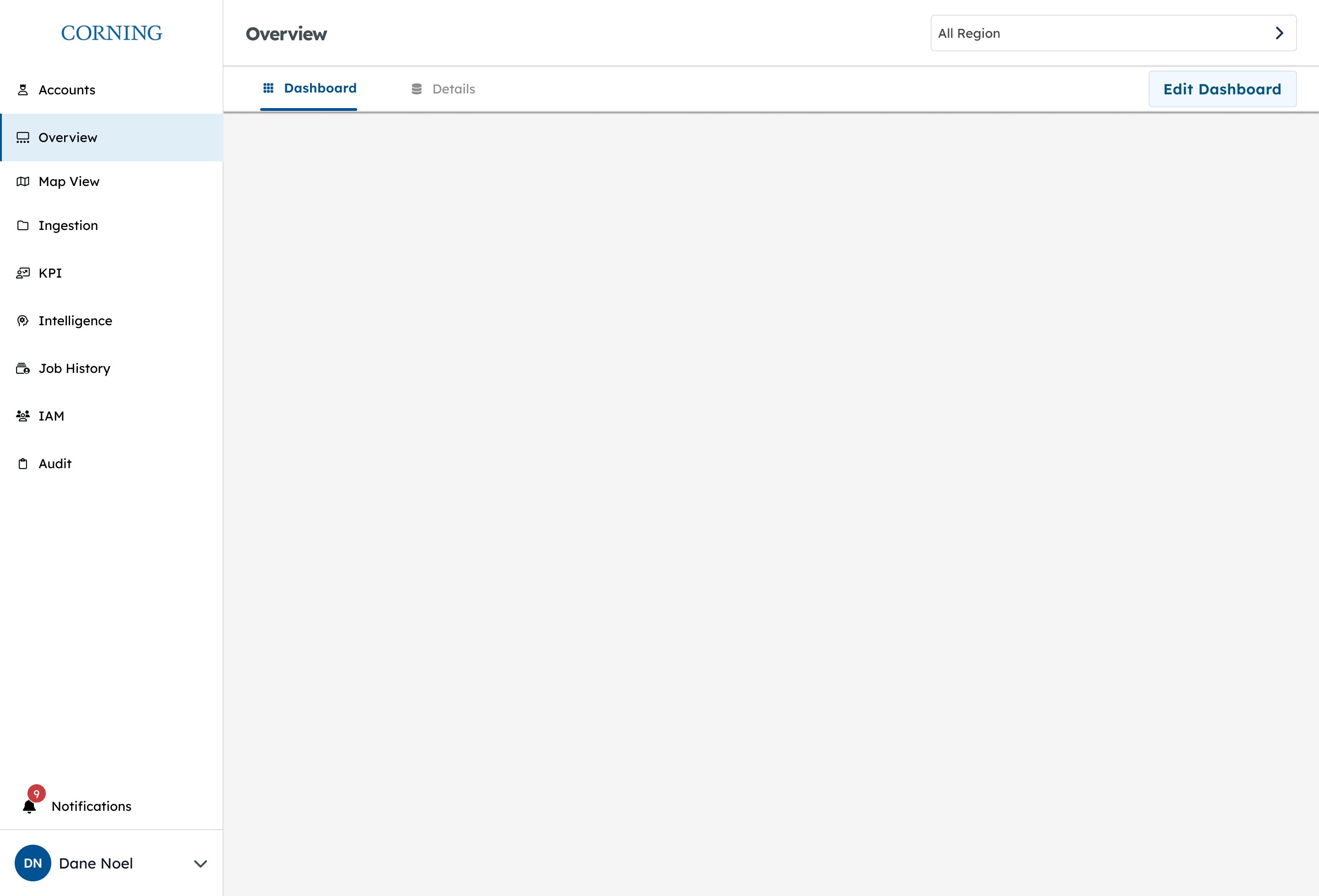 Dashboard - Site Navigation b2bdesign dashboarddesign enterpriseui navigationdesign
