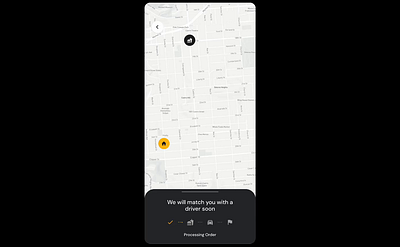 🍔 Food Delivery App - Motion Practice animation motion graphics ui ux design