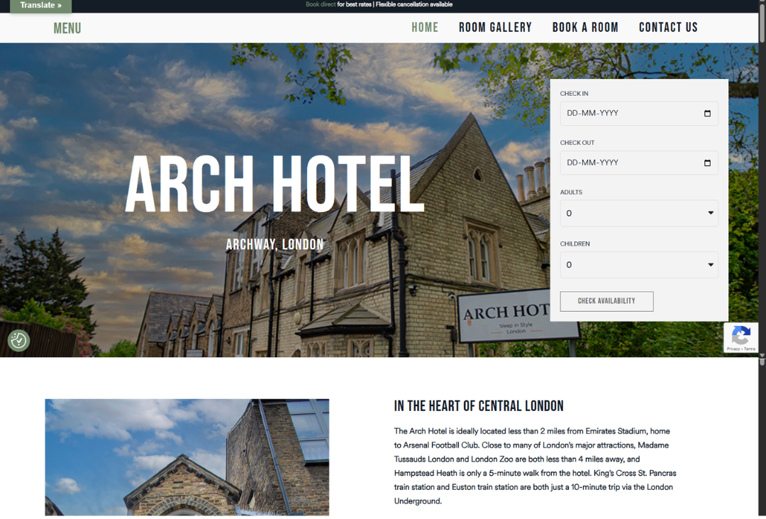 Hotel Wordpress Website Design bookingintegration branding digitaltransformation directbookingwebsite graphic design hospitalitywebdesign hotelwebsitedesign logo londonhotelwebsite luxuryhotelwebsite mobileoptimized motion graphics responsivewebdesign ui uiuxdesign webdesignforhotels websiteredesign