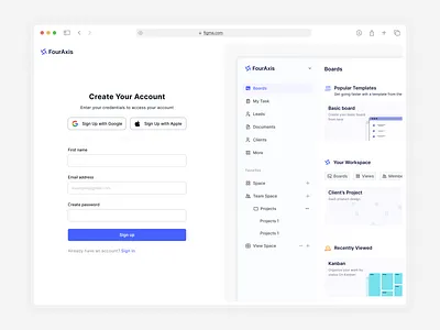 Project Management SaaS Onboarding Screen Flow UI/UX Design design email marketing figma illustration project management onbording project management saas saas saas design ui ui design user centric user experience uxui