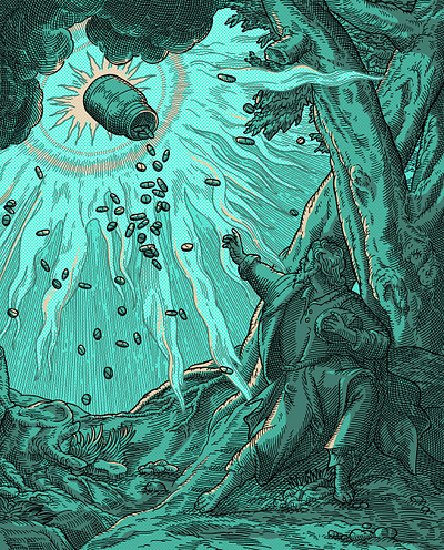 FT - Gustav Doré Inspired Conceptual Editorial Illustrations 16th century 17th century ancient baroque biblical book cover classical conceptual drug editorial engraving etching gustav doré history illustration line art pharmaceutical religious renaissance