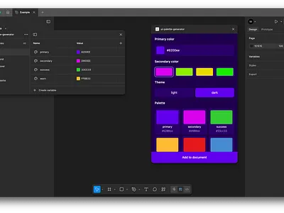 UI Palette Generator branding color palette figma ui ux