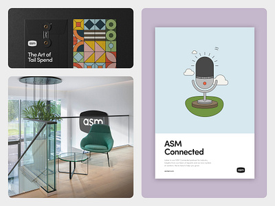 ASM branding branding design graphic design illustration logo typography ui vector web design website