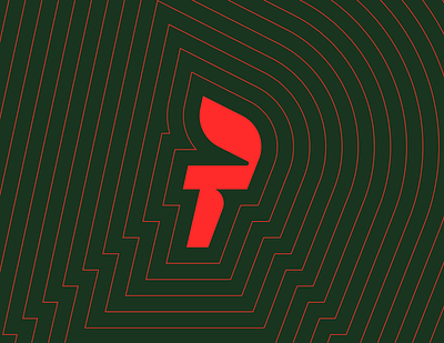 Carry the Torch ben stafford branding design fire flame geometric hot letter t logo mark olympics torch