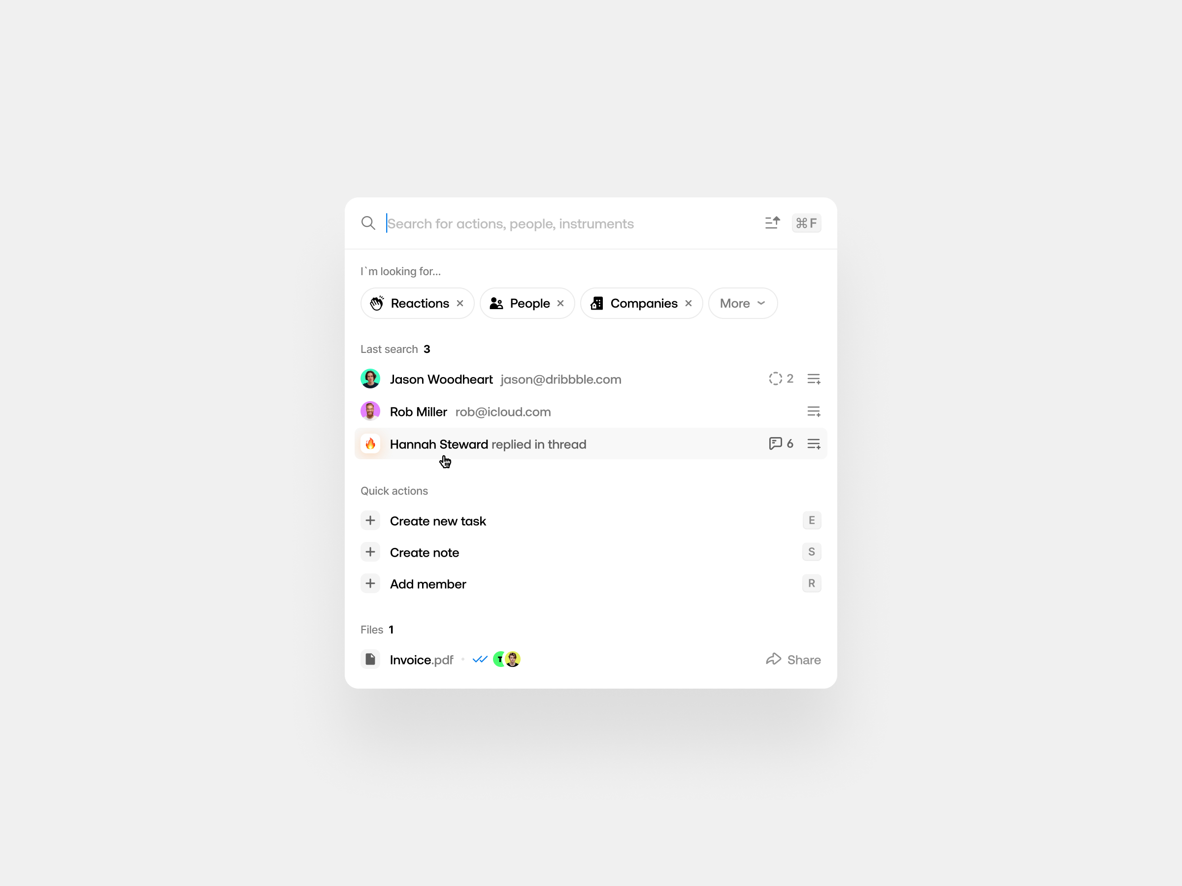 Search Modals By Golo On Dribbble