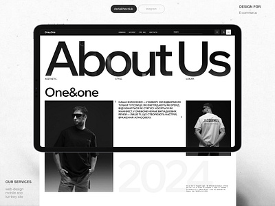 UX/UI design for E-commerce brand clothes design ecommerce ui ux web web design