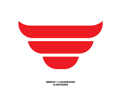 Minimalistic bull logo branding davor butorac dbworkplay design graphic design logo logo designer logo inspiration logomark logos logotype symbol visual identity