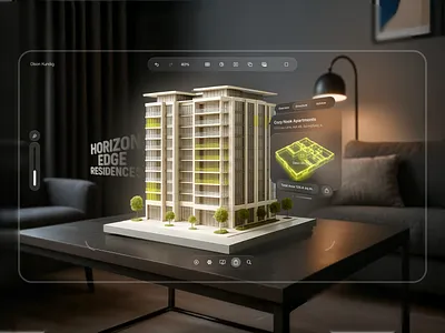 Olson Kundig - AR Modeling Platform 3d ai app ar b2b business crm dashboard design estate interface model product real estate saas software spatial ui ux web