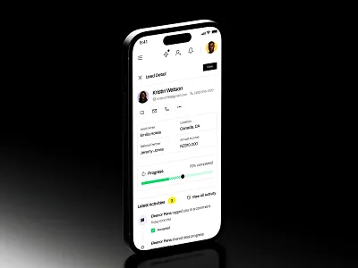 Mortgage Dashboard - Mobile App android app app ui dashboard dashboard app dashboard design ios mobile app mobile app design mortgage mortgage crm mortgage dashboard product design sales crm ui ui ux user experience ux