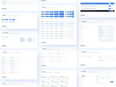 uiLab Design System agency branding button color system design design system graphic design style guide styleguide typography ui uilab ux vector