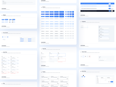 uiLab Design System agency branding button color system design design system graphic design style guide styleguide typography ui uilab ux vector