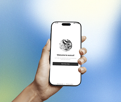 Mobile AI Chatbot branding chatbot figma graphic design ui ui interface uiux