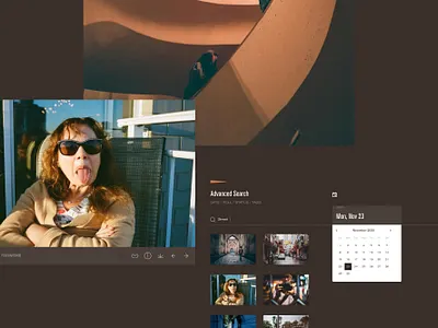 Web app Nice components custom film lab landing lo fi lo mo photography redesign web app