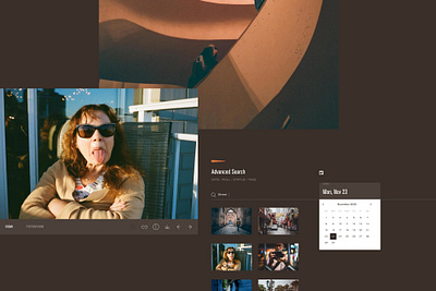 Web app Nice components custom film lab landing lo fi lo mo photography redesign web app